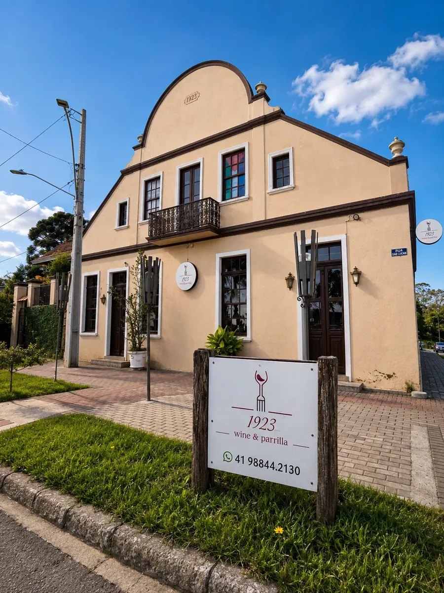 Arquitetura do casarão 1923